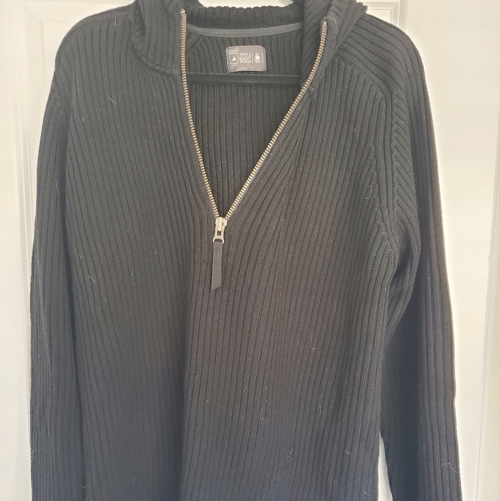 100% Merino Wool Sweater with hood